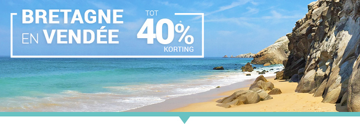 Onze aanbiedingen Viersterren vakantie in de Vendée en in de Bretagne