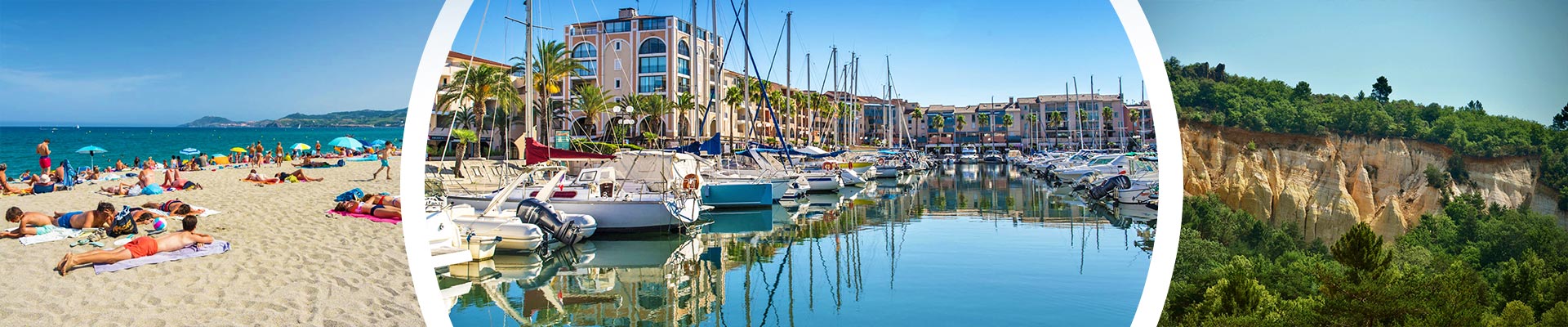 Camping aan zee Languedoc-Roussillon