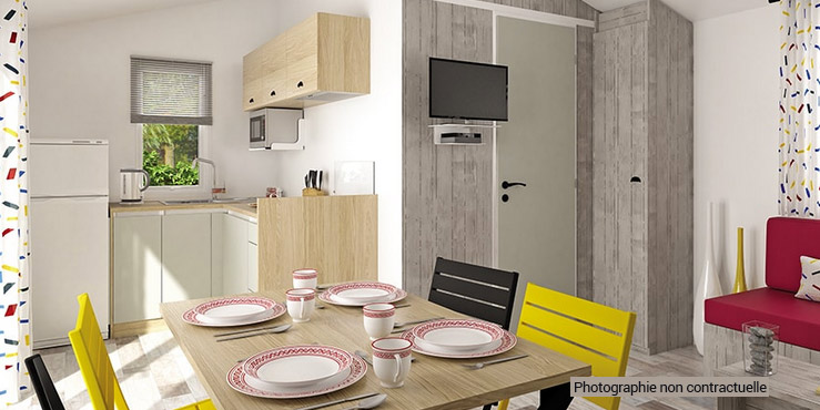 Stacaravan 4-6 personen, 2 kamers image 0